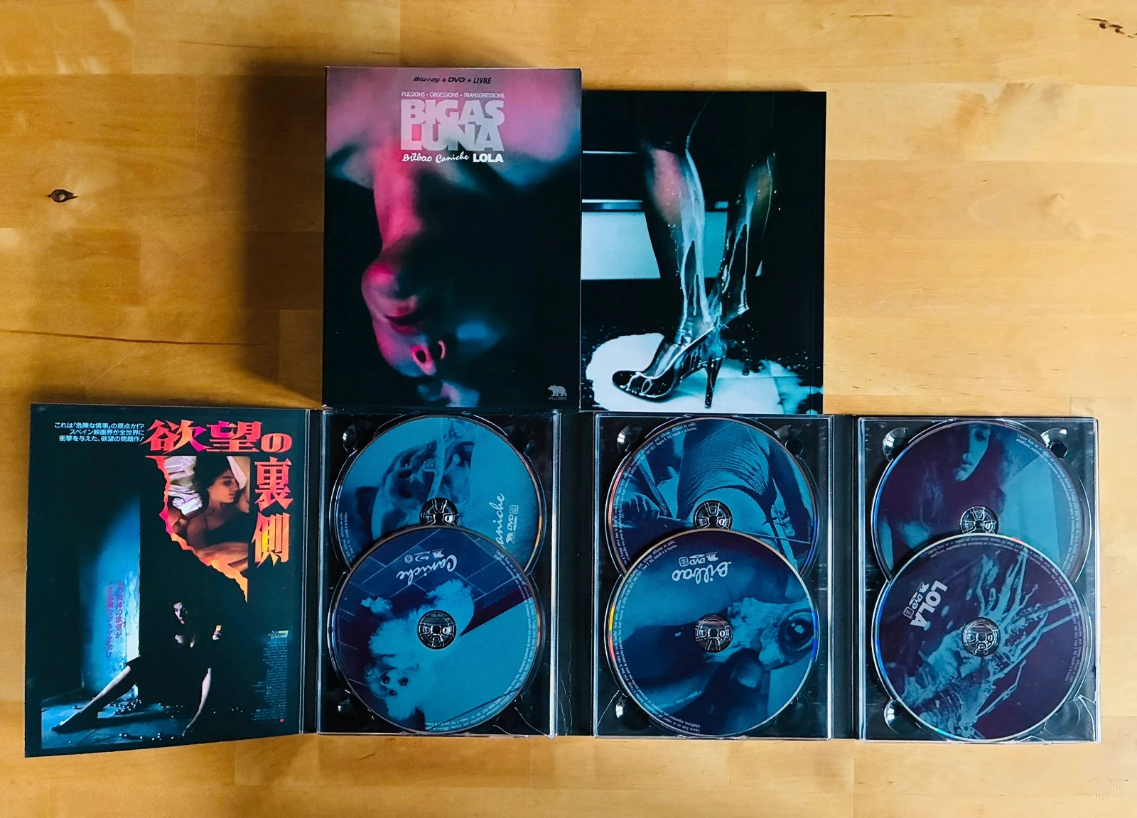 Verzamelbox 3 Blu-ray DVD Bigas Luna: Bilbao, Caniche et Lola. – photo 3